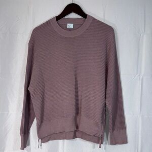 Women's‎ Large Ribbed Knit Sweater Minimalist Cozy Fall Pullover